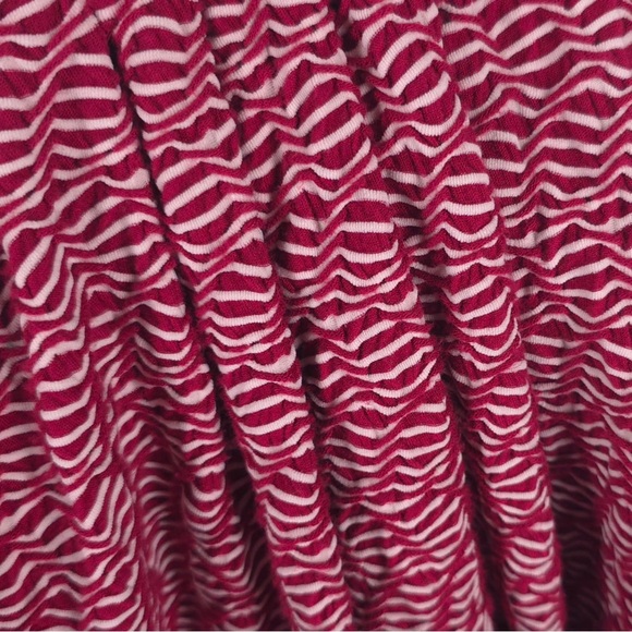 Maeve Anthropologie Dora Textured Pleated Mini Dress Lace Hem A-Line Shift SMALL - Picture 11 of 13